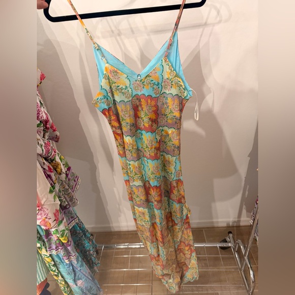 LA MAISE STUDIO Kataya Bias Midi Dress sz XL - Picture 5 of 5